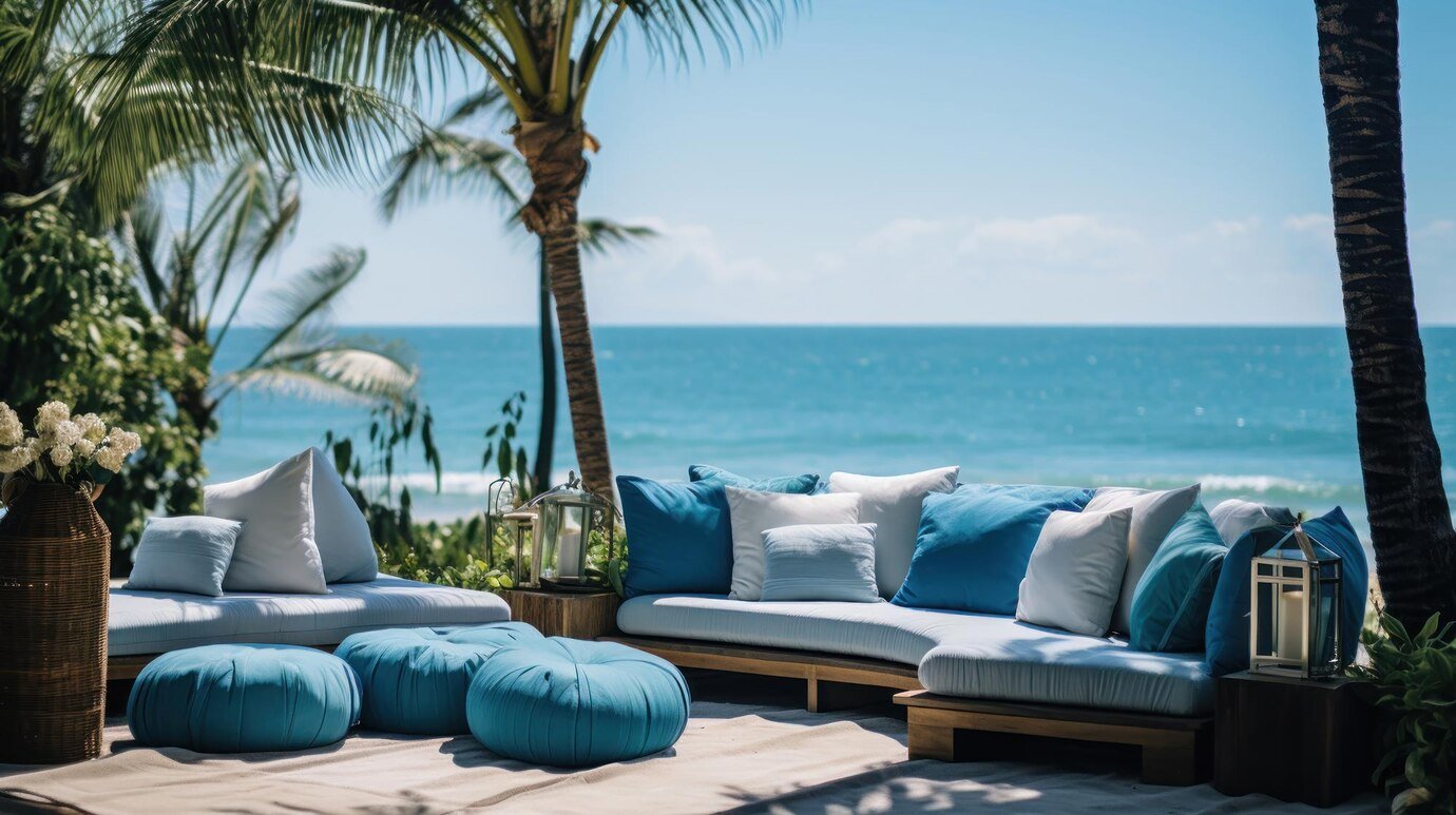 beach-wedding-setup-with-beanbag-chairs-palm-trees-ocean-views_91128-3695