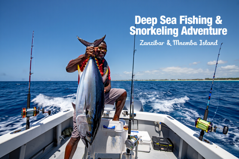 Zanzibar Fishing & Snorkeling Tour – Mnemba Island Trip